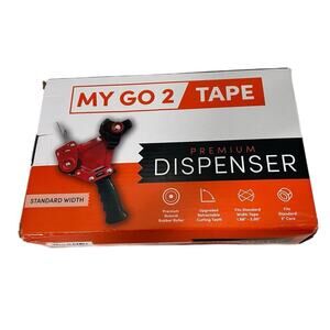 My Go 2 Handheld 2" Inch Portable Tape Gun Dispenser Packing Cutter Heavy Duty